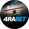 4rabet Aviator Gaming Platform Logo
